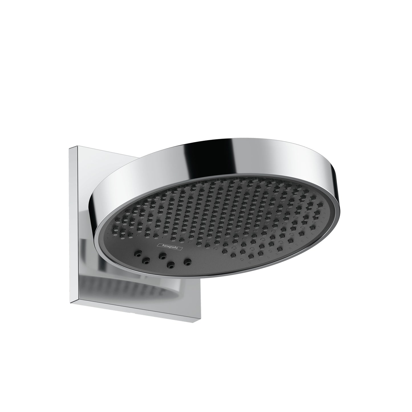 hansgrohe Rainfinity Showerhead 250 3-Jet with Wall Connector Trim, 2.5 GPM