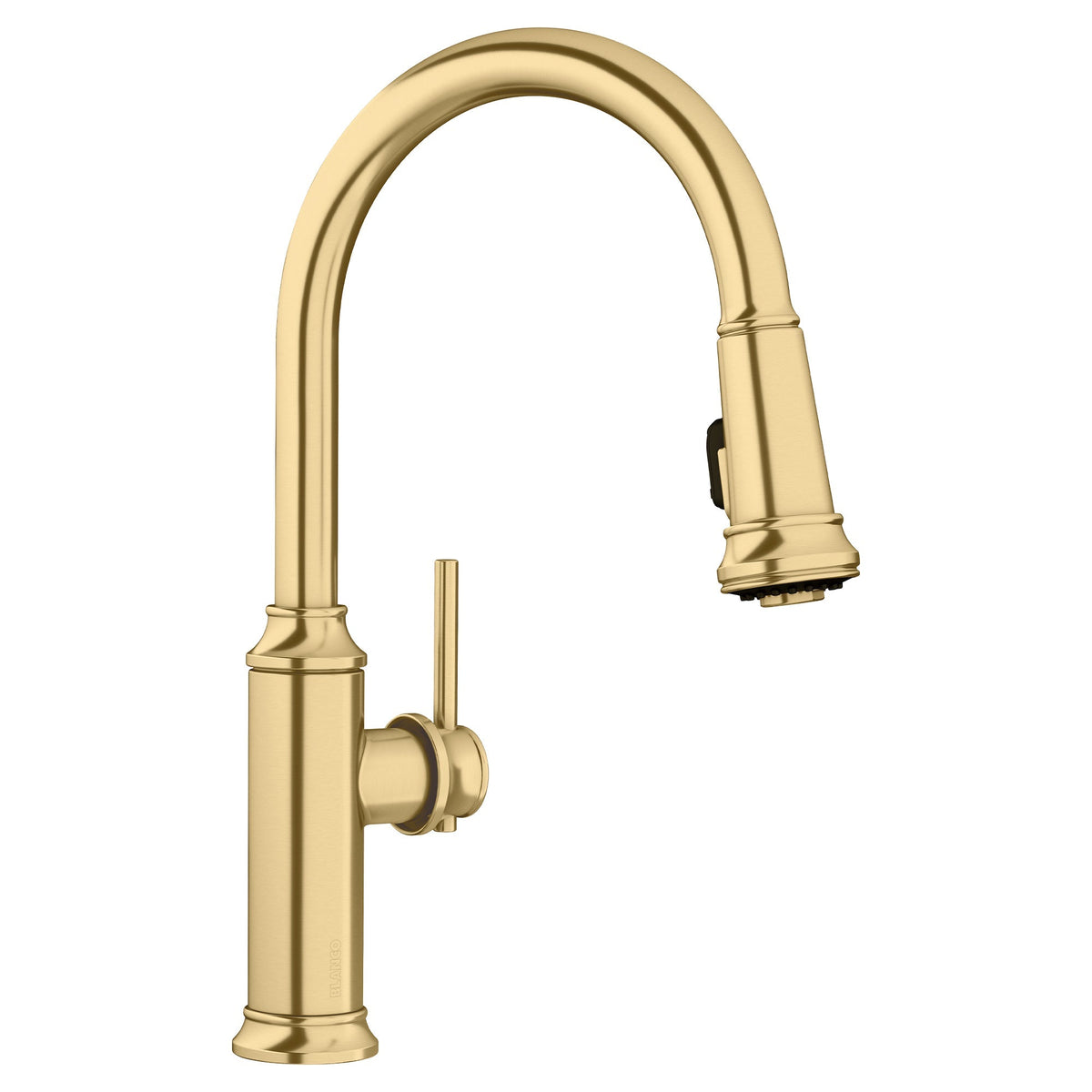 BLANCO 442980 Empressa Pull-Down Kitchen Faucet 1.5 GPM - Satin Gold