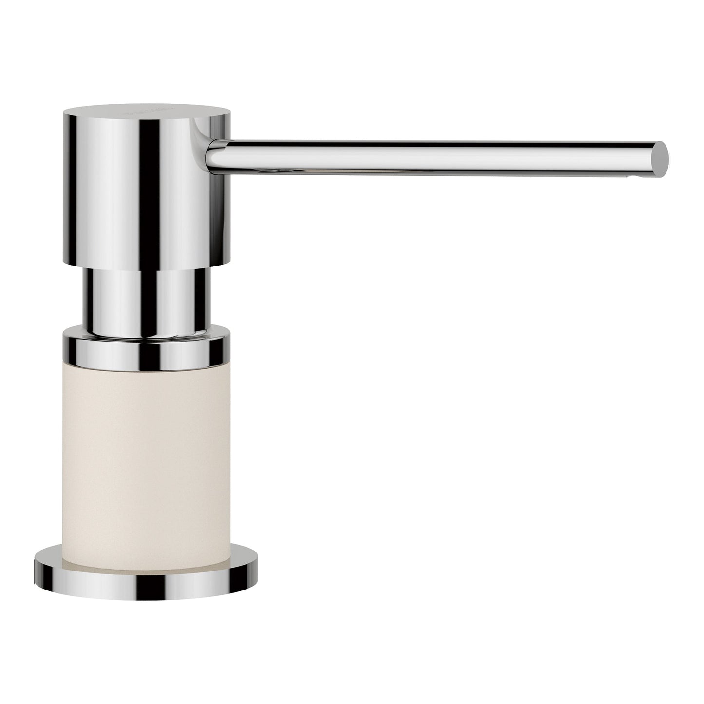 BLANCO 443043 Lato Soap Dispenser - Chrome/Soft White