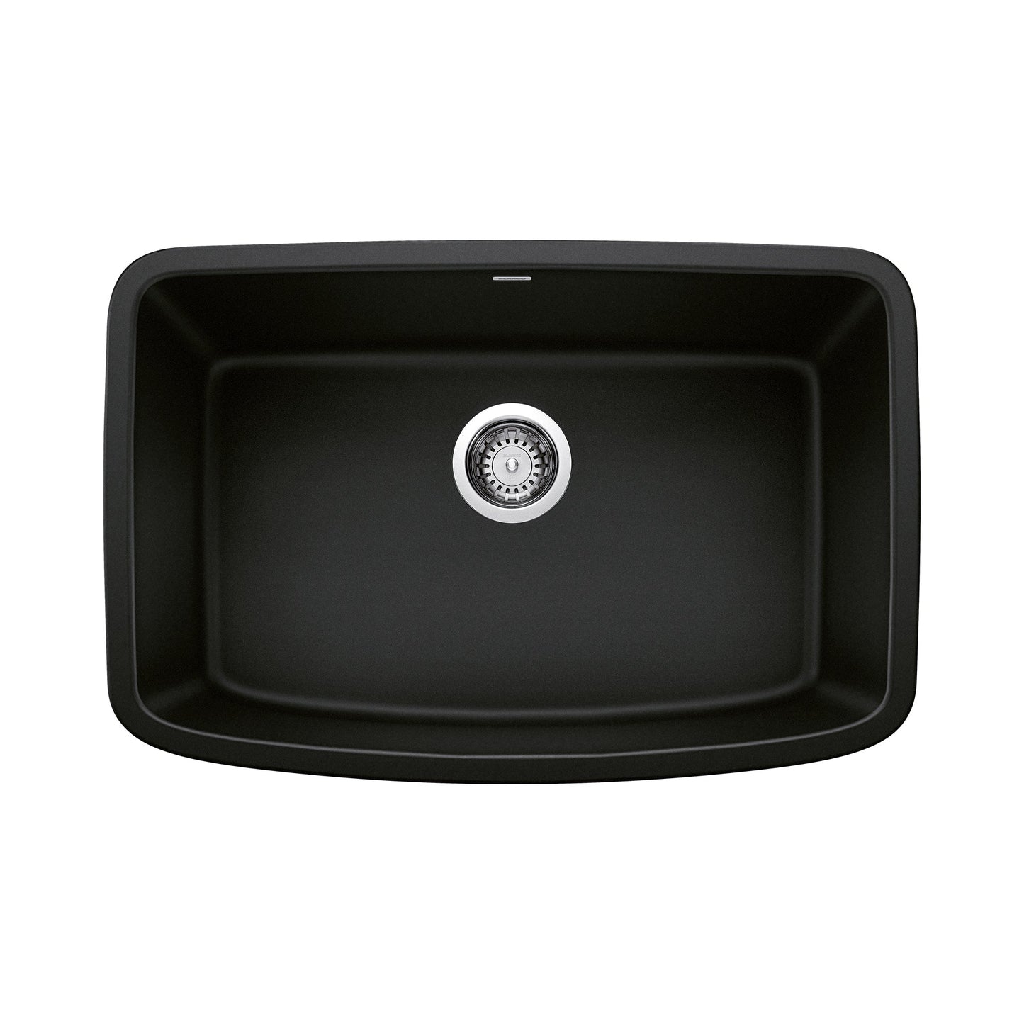 BLANCO 442941 Valea 27" Single Bowl Kitchen Sink - Coal Black