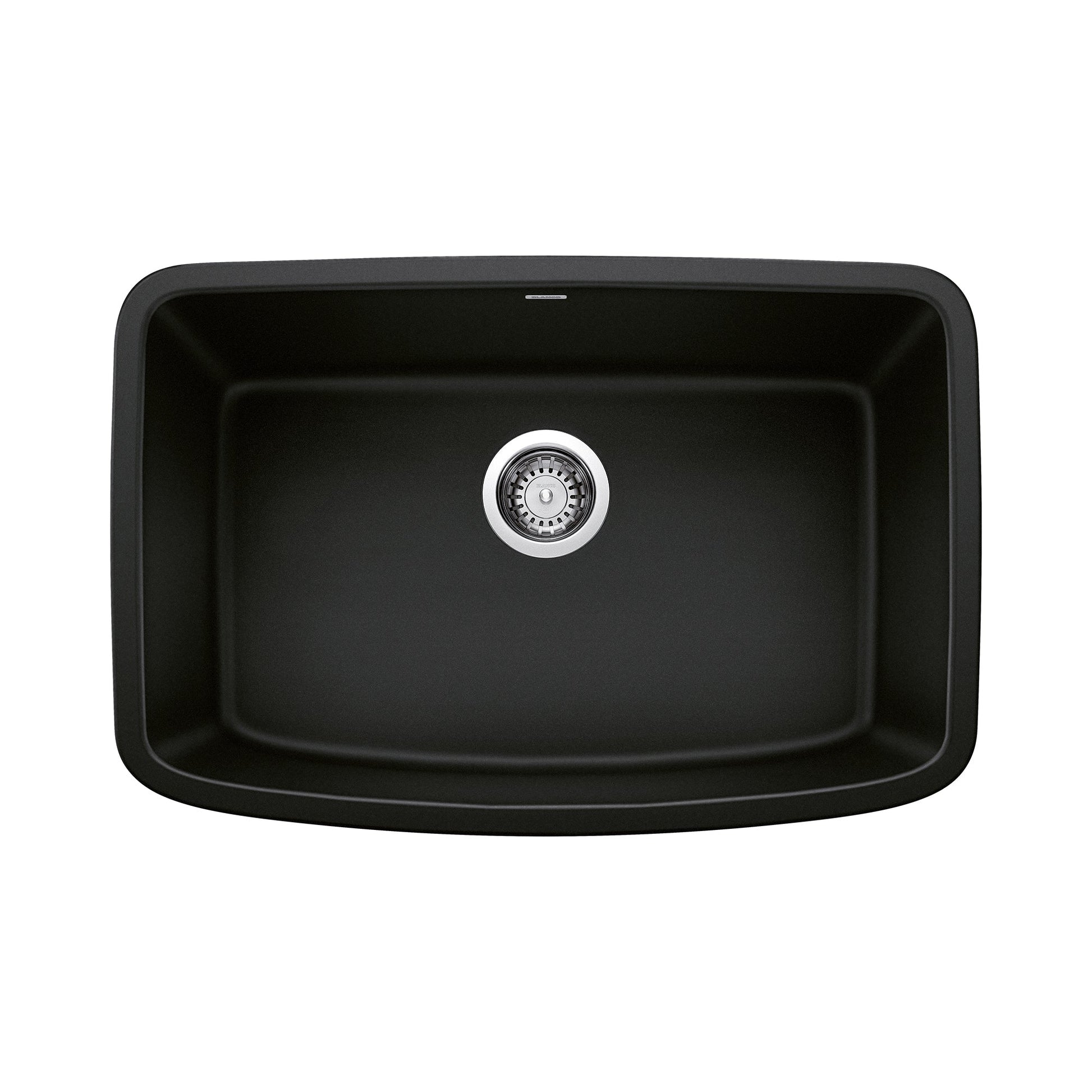 BLANCO 442941 Valea 27" Single Bowl Kitchen Sink - Coal Black