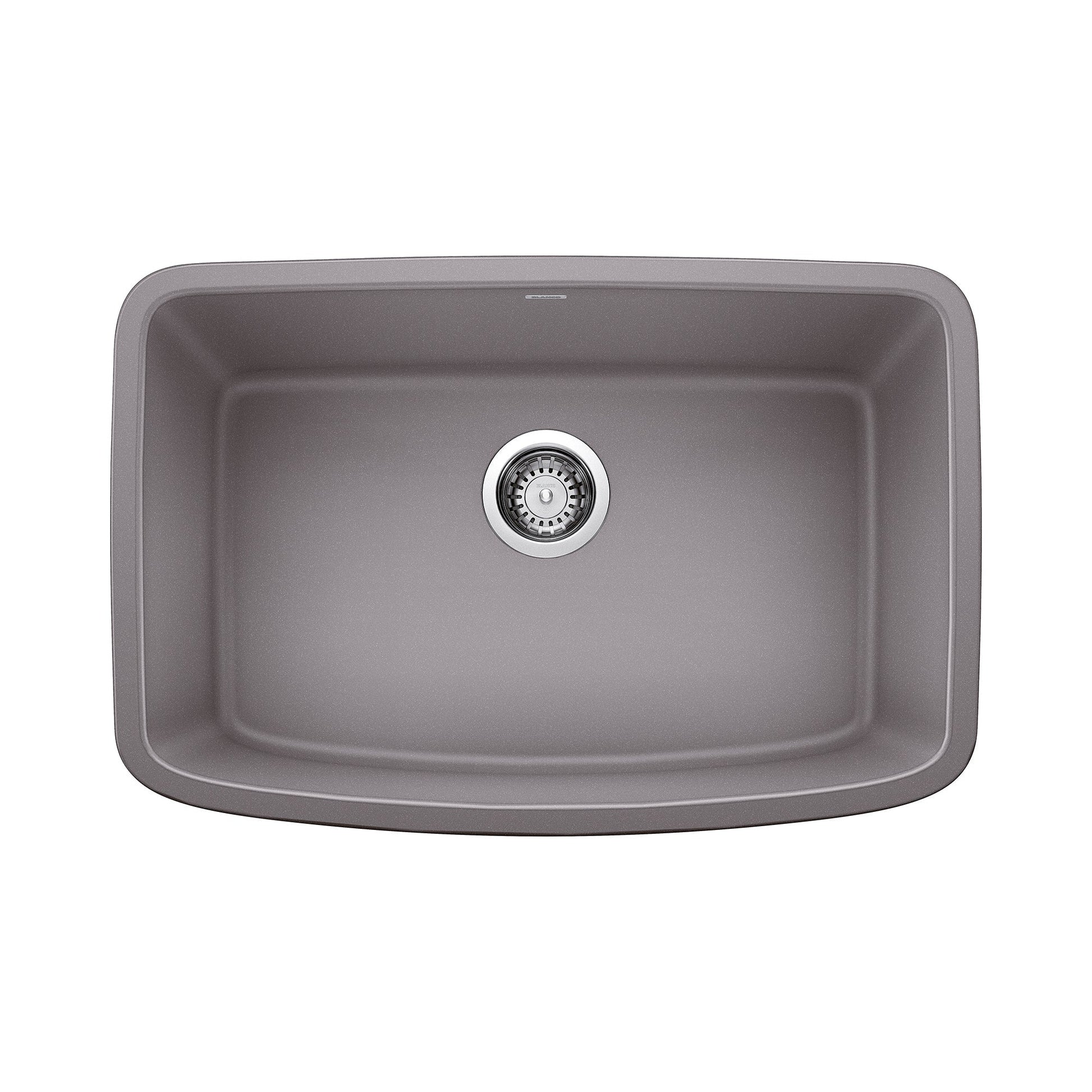 BLANCO 442554 Valea 27" Single Bowl Kitchen Sink - Metallic Gray