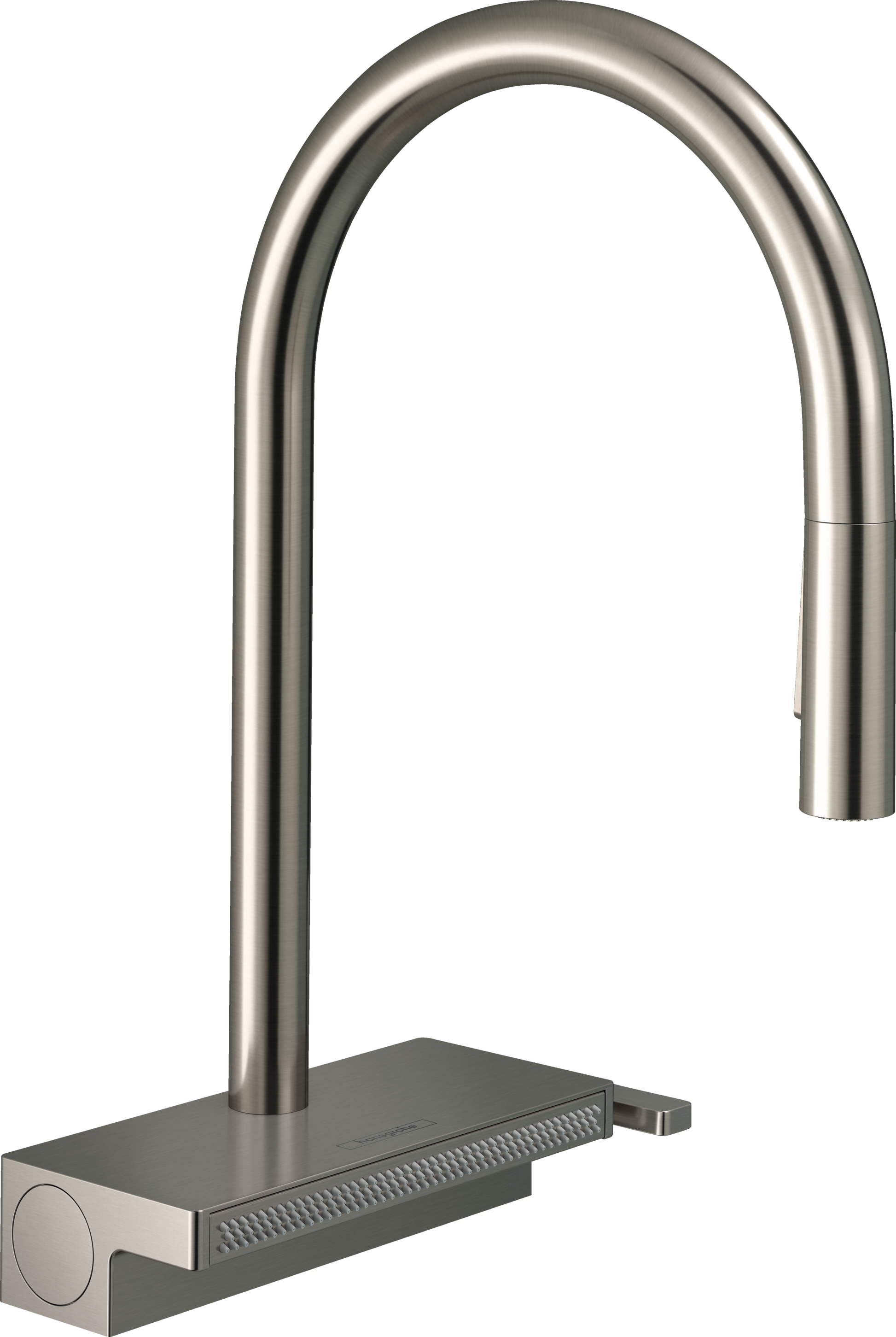 hansgrohe Aquno Select HighArc Kitchen Faucet, 3-Spray Pull-Down, 1.75 GPM