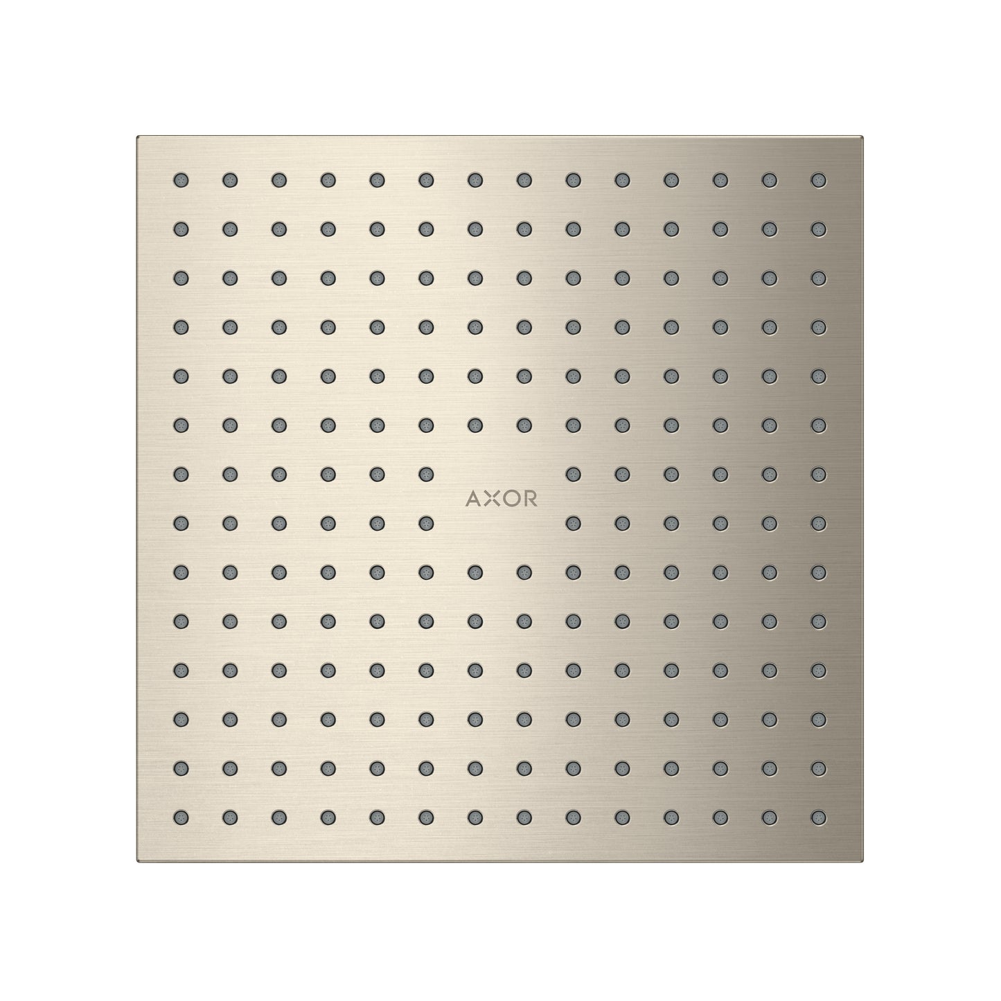 AXOR ShowerSolutions Showerhead 250 Square 2-Jet, 2.5 GPM