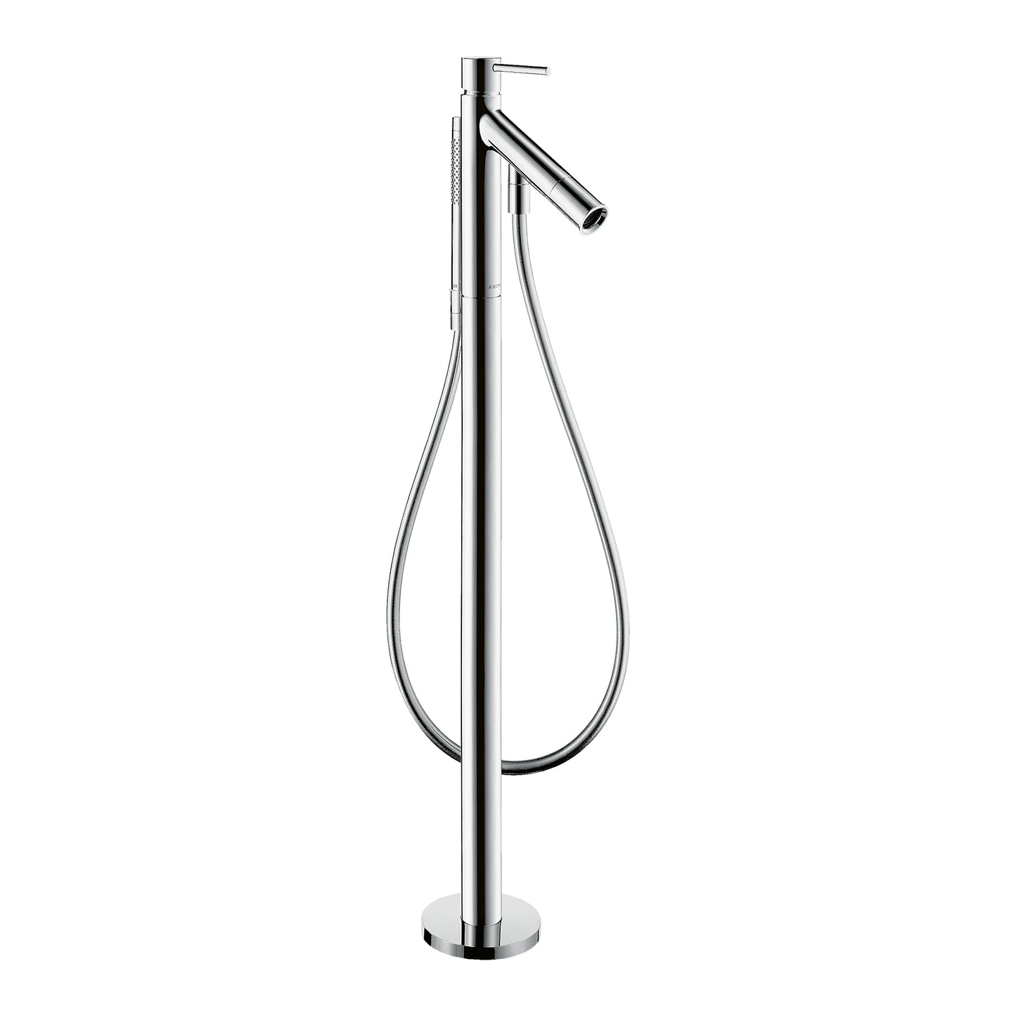 AXOR Starck Freestanding Tub Filler Trim with Lever Handle and 1.75 GPM Handshower