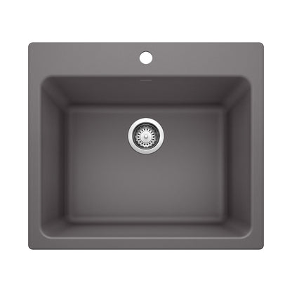 BLANCO 401923 Liven Dual Mount Laundry Sink - Cinder