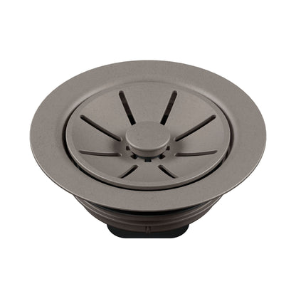 BLANCO Essential Silgranit Color-Matched Disposal Flange Insert with Waste Scraper - Truffle