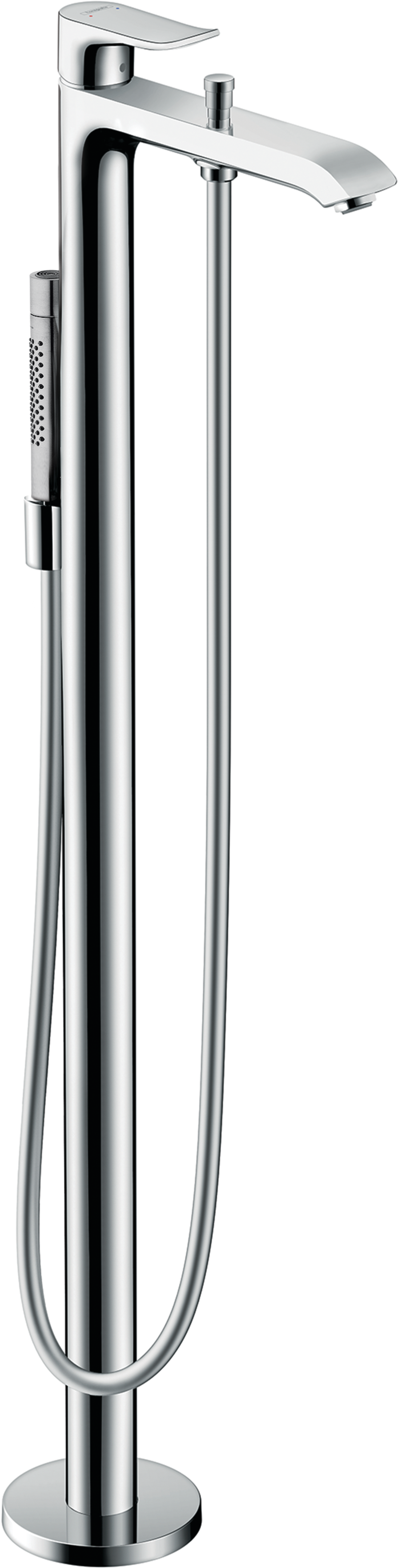 hansgrohe Metris Freestanding Tub Filler Trim with 1.75 GPM Handshower