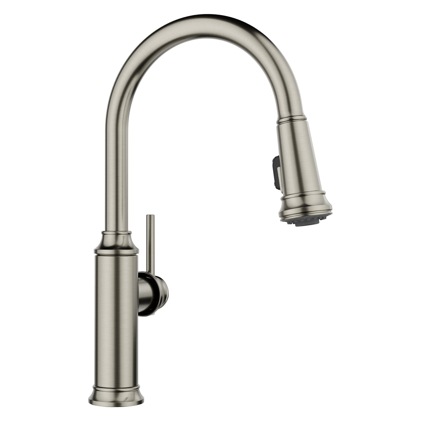 Empressa High Arc Pull-Down Dual-Spray Kitchen Faucet
