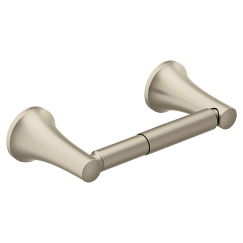 Moen Pyrite Spring Loaded Paper Holder, Bn