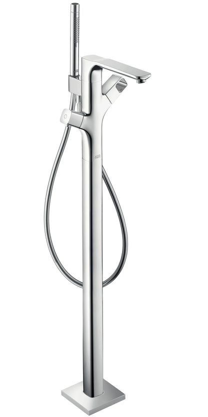 AXOR Urquiola Thermostatic Freestanding Tub Filler Trim with 1.75 GPM Handshower