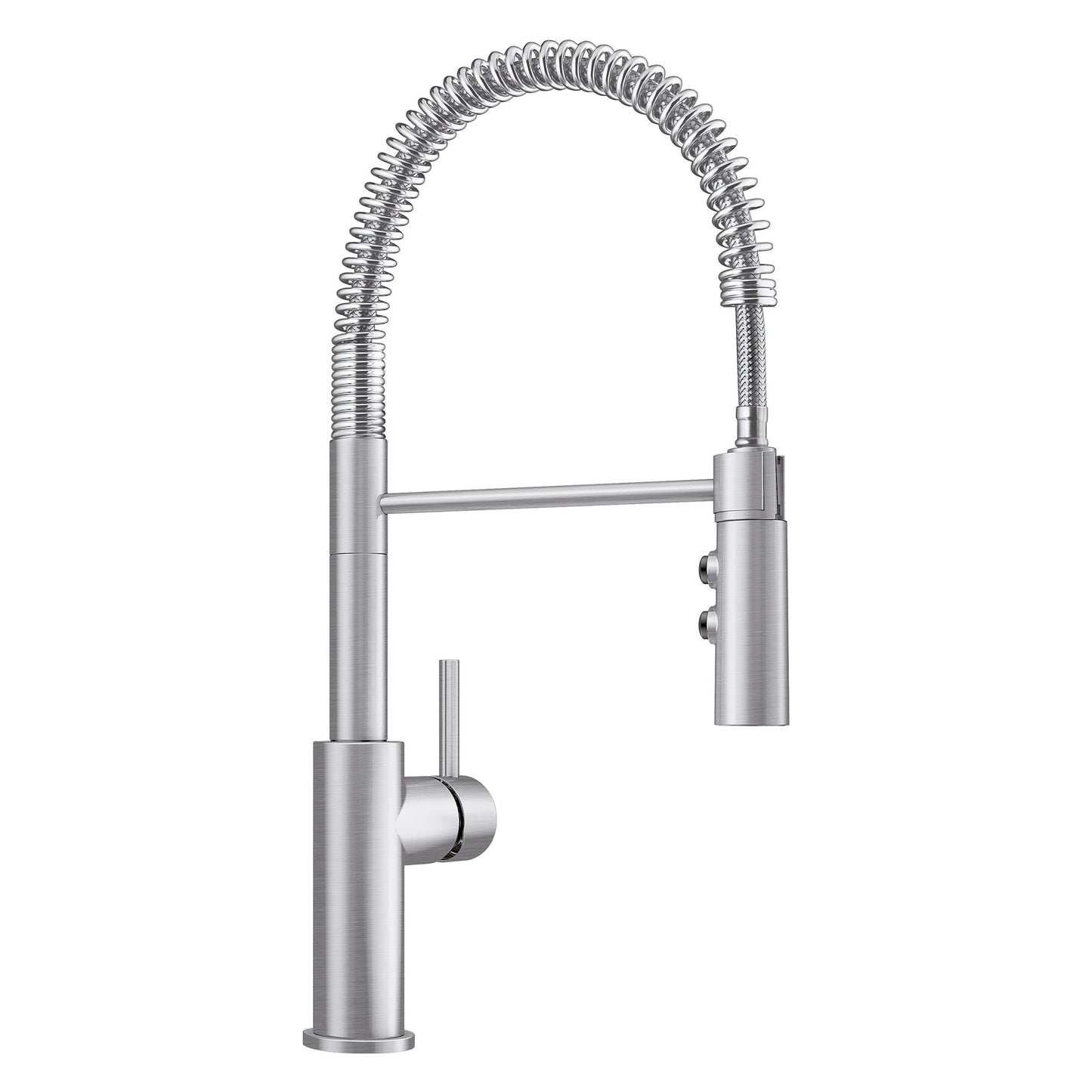 BLANCO Catris Semi-Pro Pull-Down Dual-Spray Kitchen Faucet - Pvd Steel