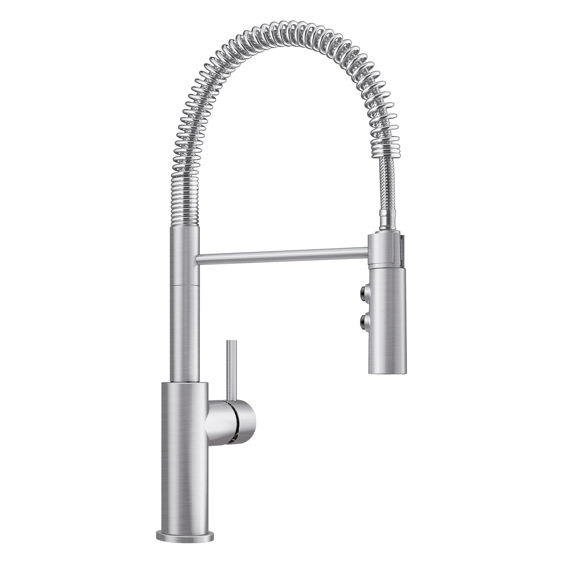 BLANCO Catris Semi-Pro Pull-Down Dual-Spray Kitchen Faucet - Pvd Steel