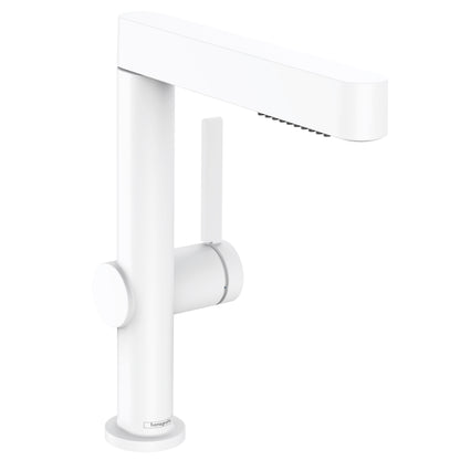hansgrohe Finoris Single-Hole Faucet 230 with 2-Spray Pull-Out, 1.2 GPM