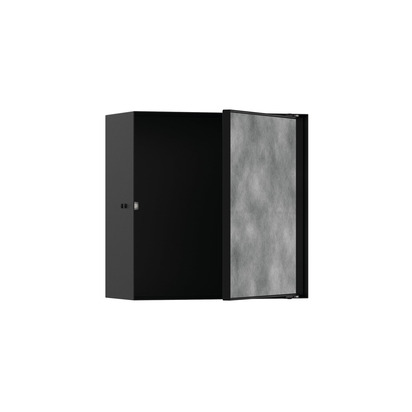 hansgrohe XtraStoris Rock Wall Niche with Tileable Door 12"x 12"x 5.5"