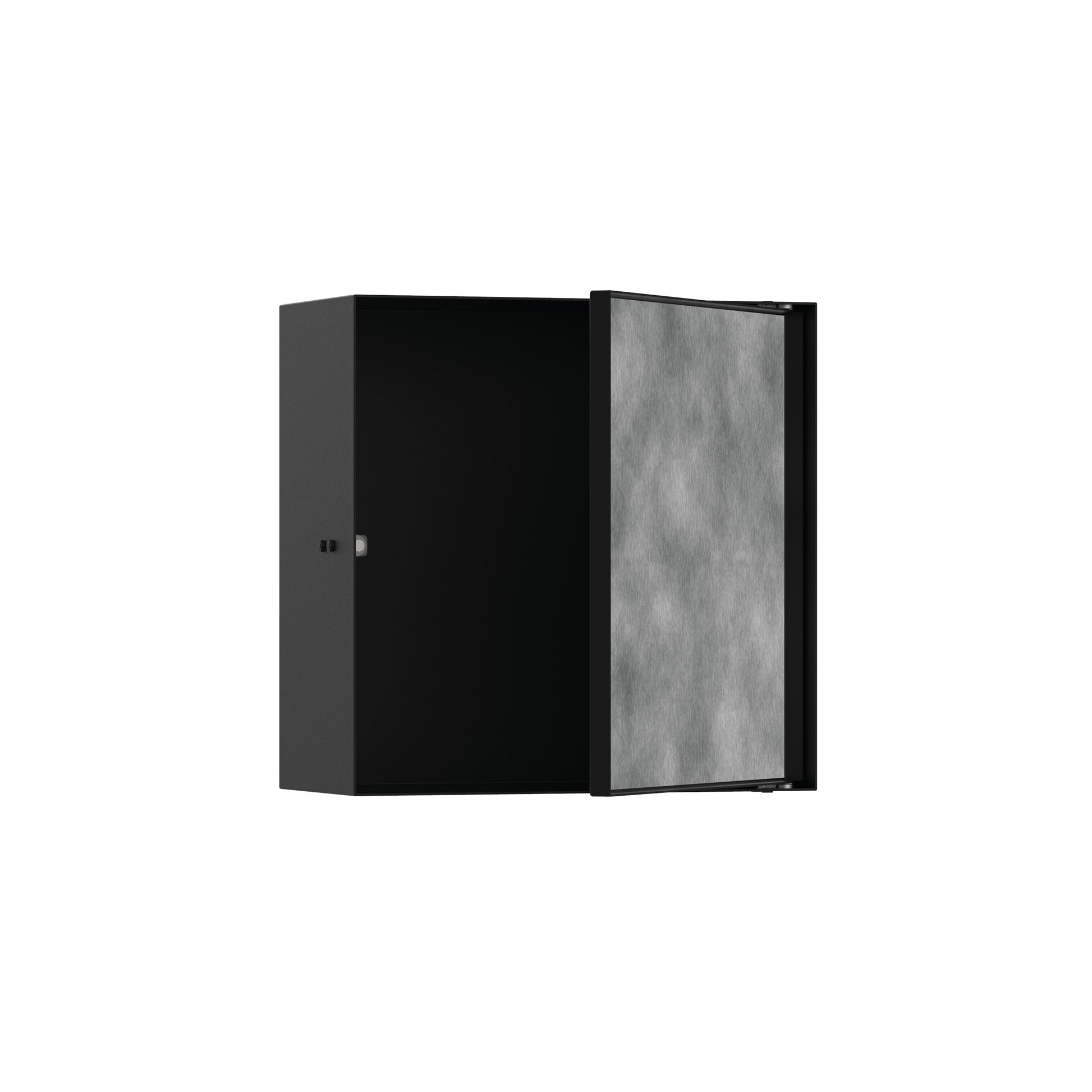 hansgrohe XtraStoris Rock Wall Niche with Tileable Door 12"x 12"x 5.5"
