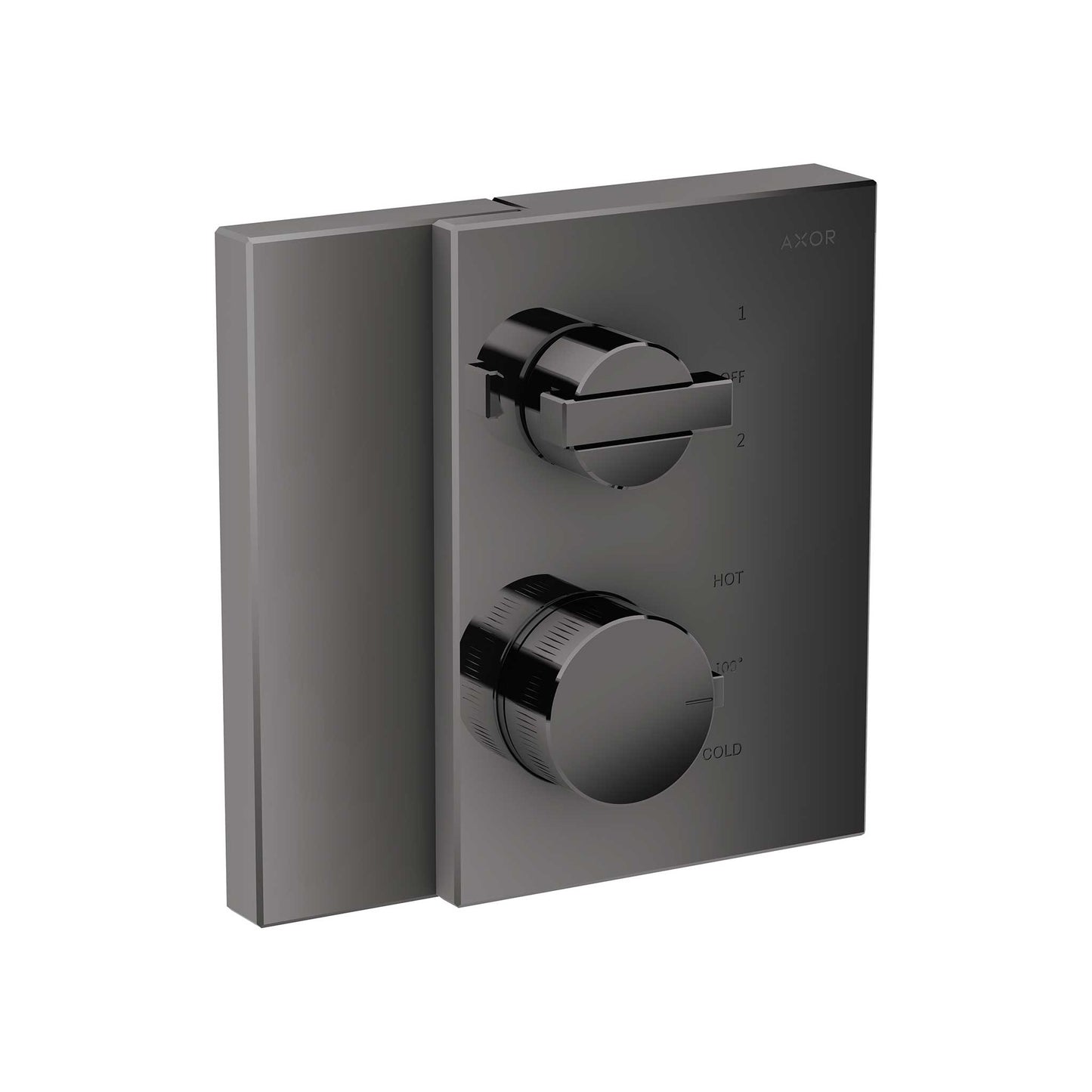AXOR Edge Thermostatic Trim with Volume Control and Diverter