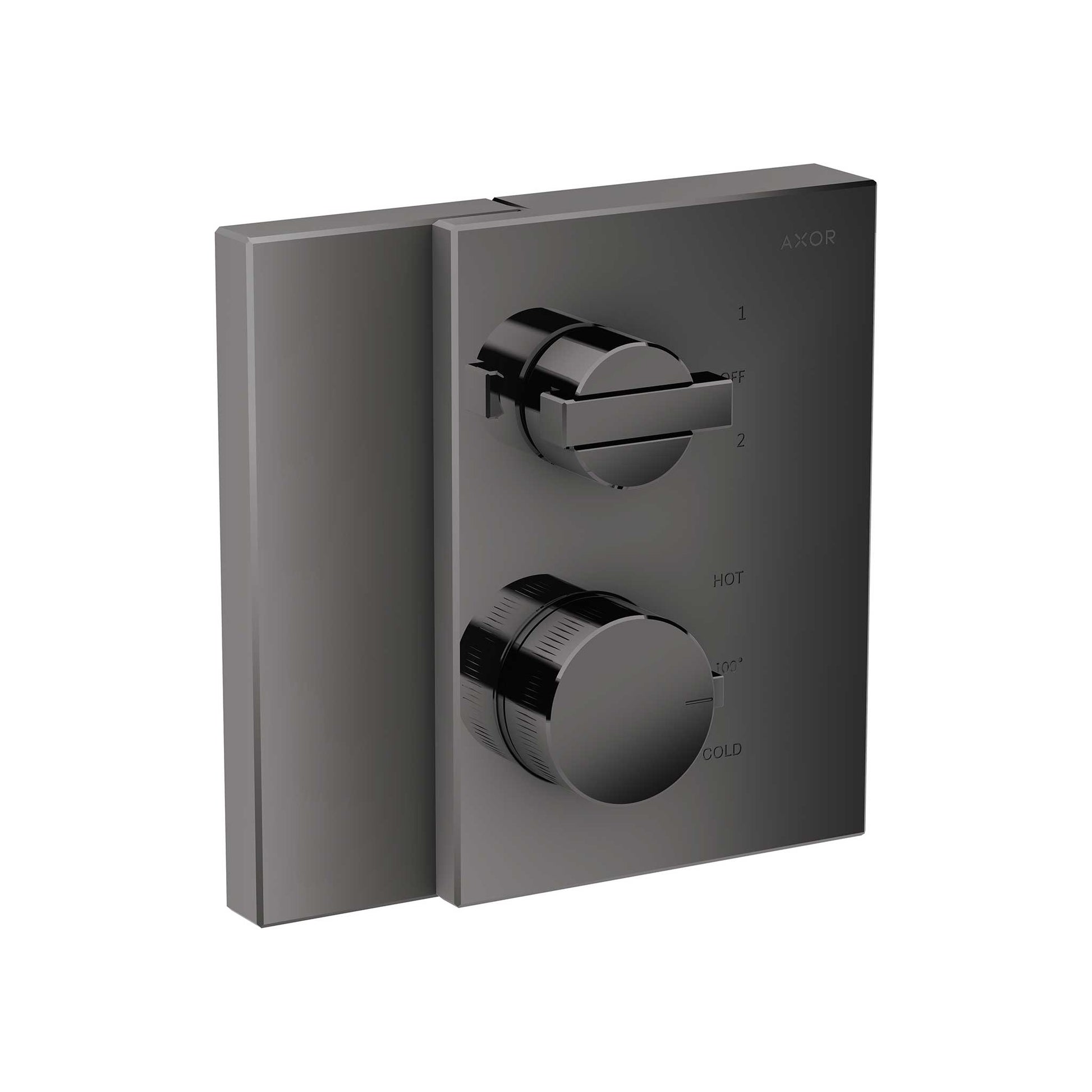 AXOR Edge Thermostatic Trim with Volume Control and Diverter
