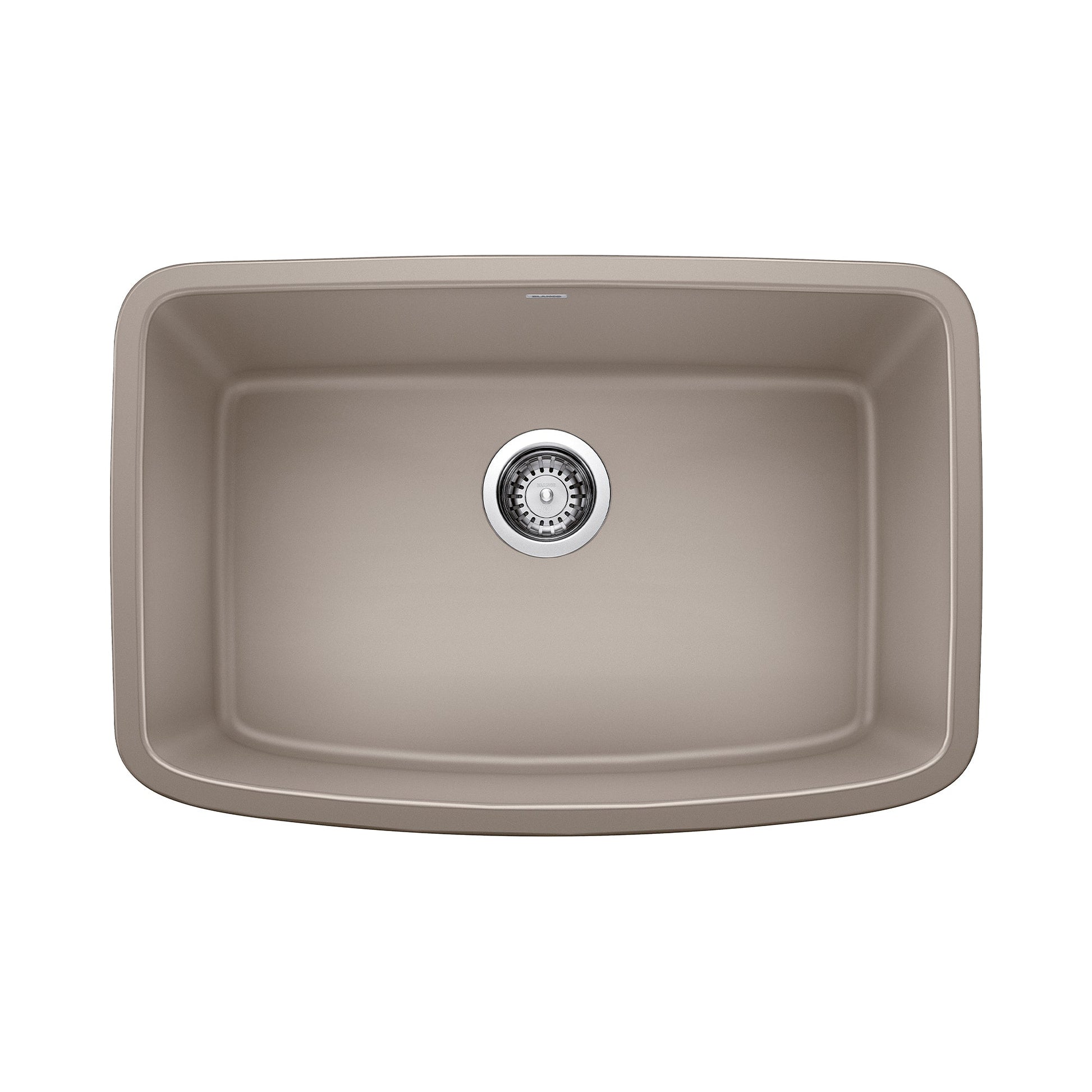 BLANCO 442549 Valea 27" Single Bowl Kitchen Sink - Truffle