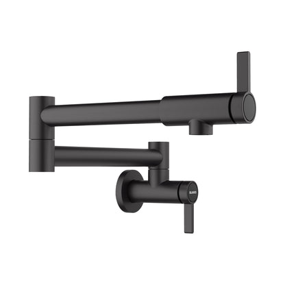 BLANCO Culina II Wall-Mounted Pot Filler - Matte Black