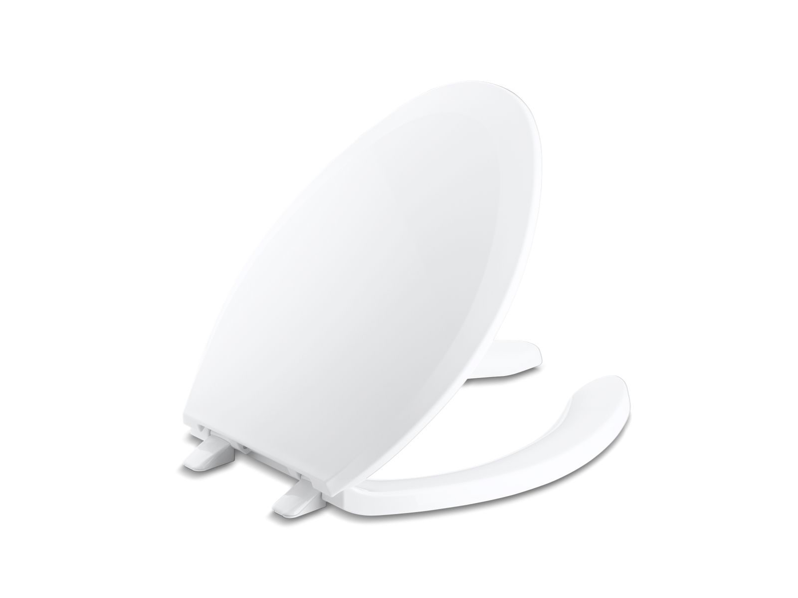 KOHLER K-4650-A Lustra Elongated toilet seat with antimicrobial agent