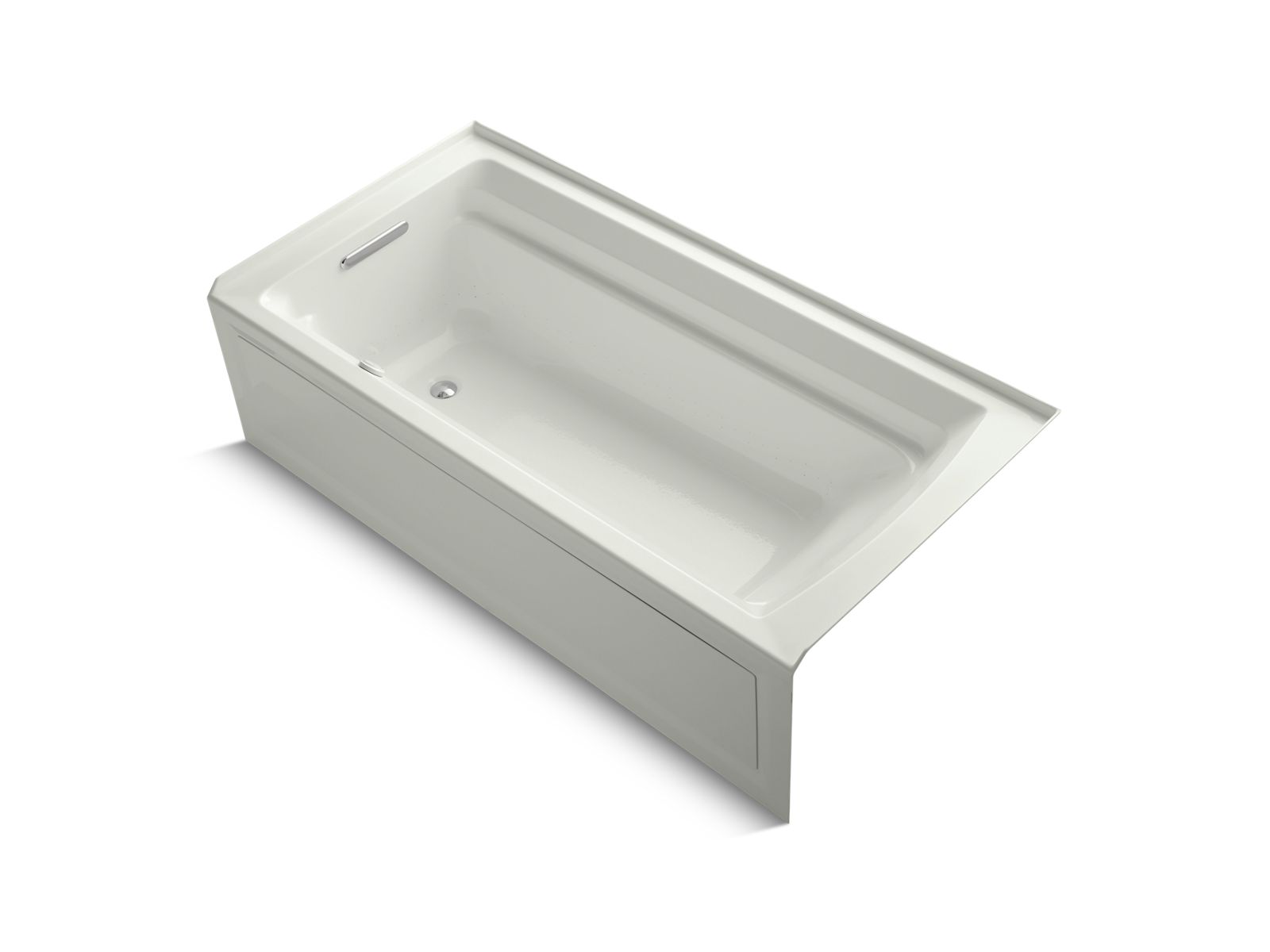 KOHLER K-1124-GHLA Archer 72" x 36" alcove Heated BubbleMassage air bath, left drain