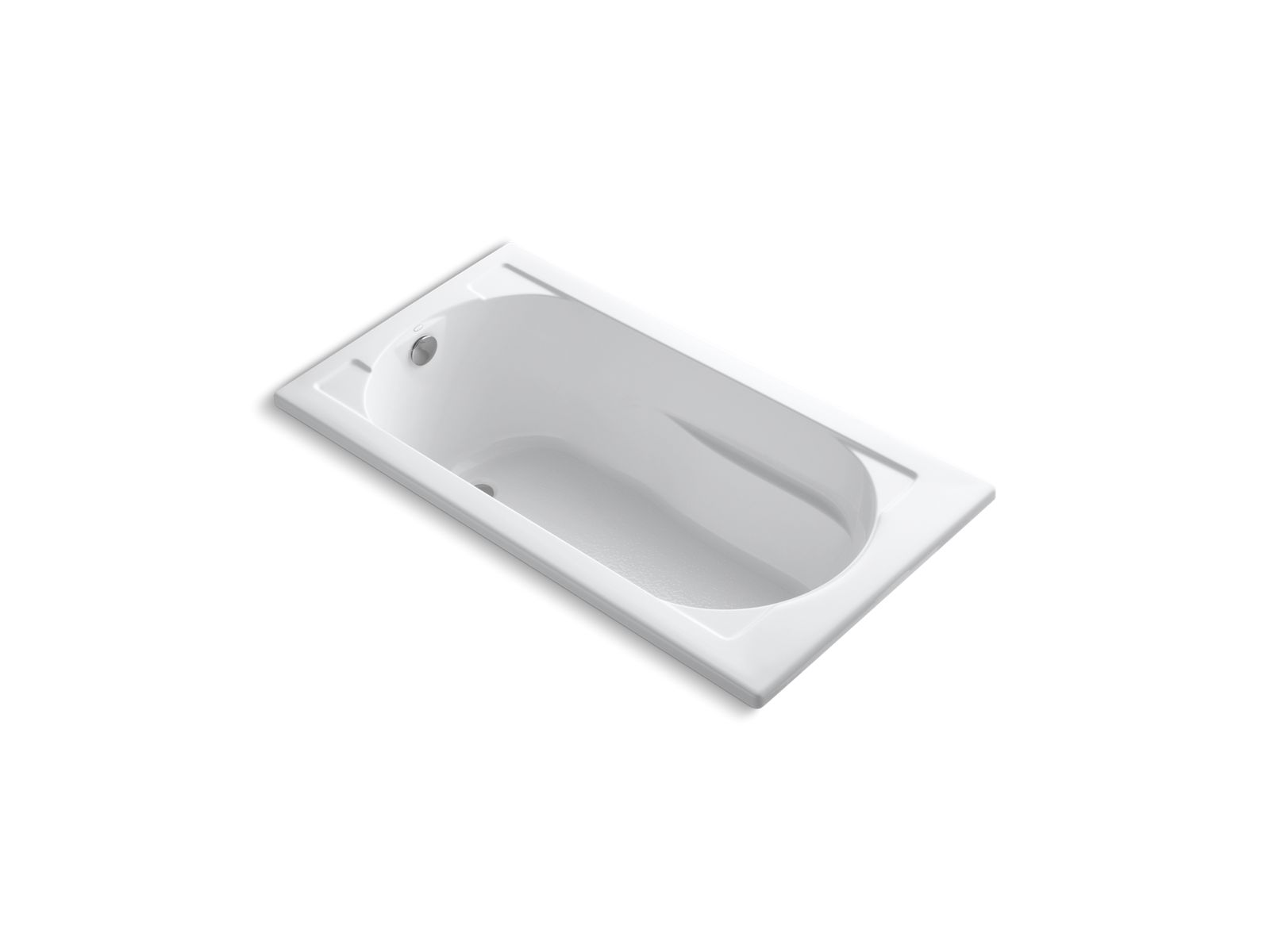 KOHLER K-1184 Devonshire 60" x 32" drop-in bath