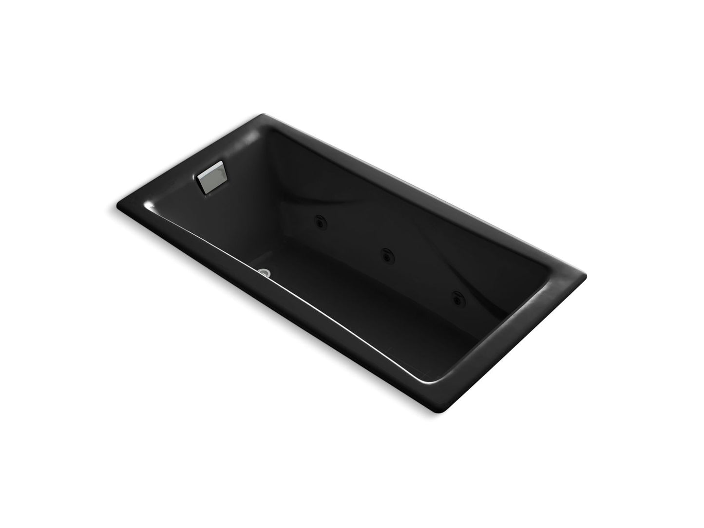 KOHLER K-865-JH Tea-for-Two 71-3/4" x 36" drop-in/undermount whirlpool bath