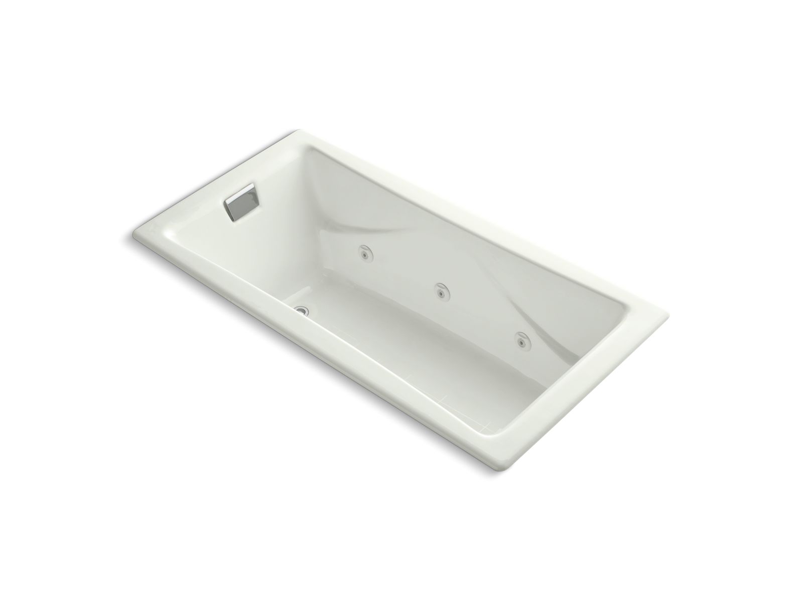 KOHLER K-865-JHD Tea-for-Two 71-3/4" x 36" drop-in/undermount whirlpool bath