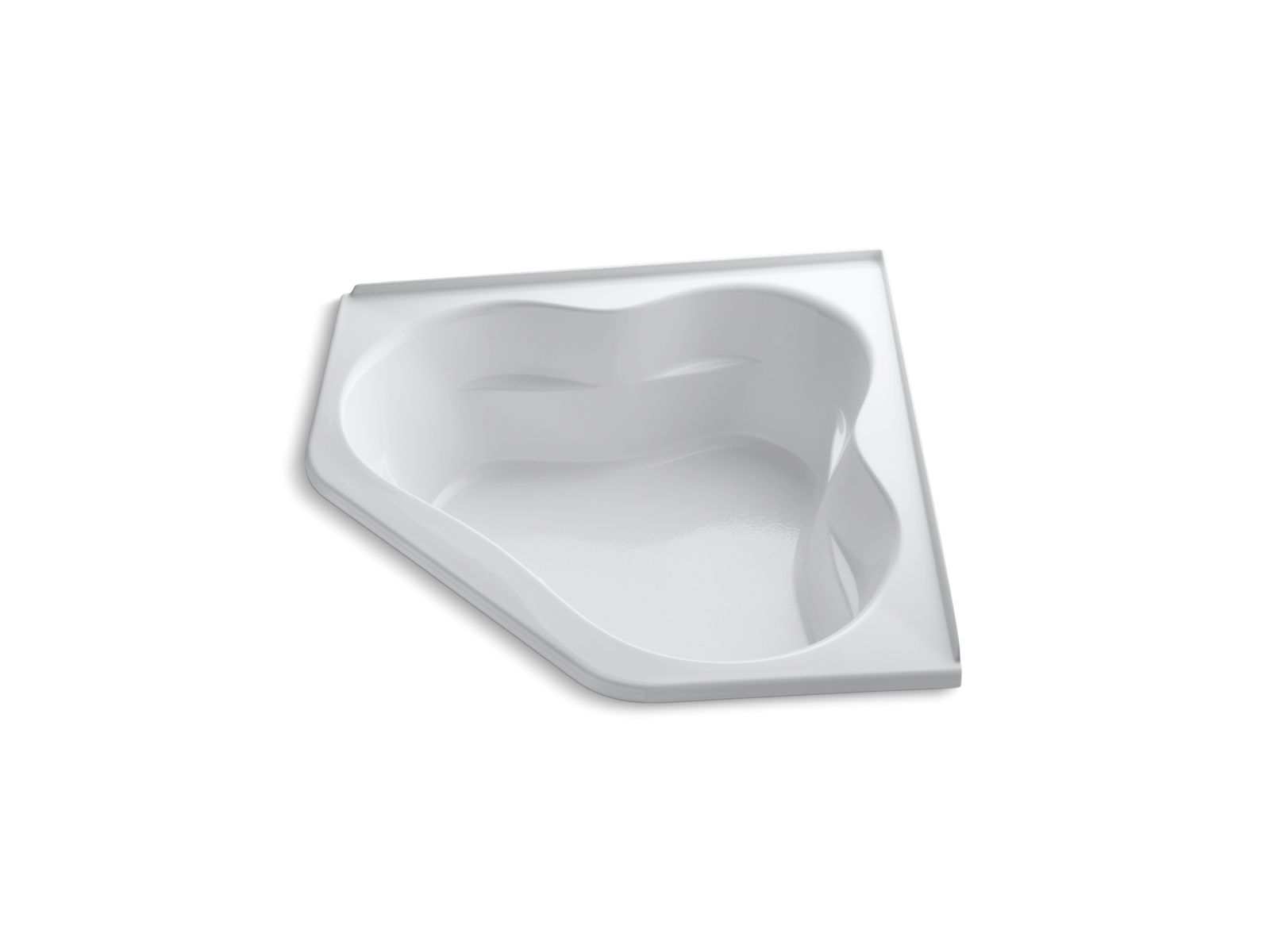 KOHLER K-1161-F Tercet 60" x 60" corner bath