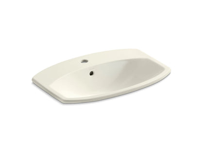 KOHLER K-2351-1 Cimarron 22-3/4" rectangle drop-in bathroom sink