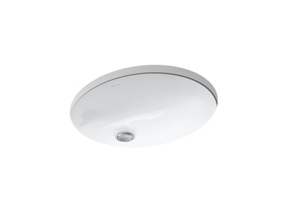 KOHLER K-2209 Caxton 17" oval undermount bathroom sink