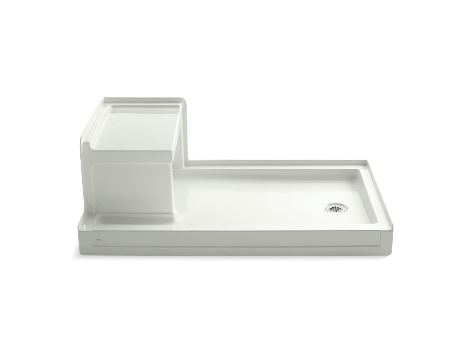 KOHLER K-1978 Tresham 60" x 36" alcove shower base, right drain