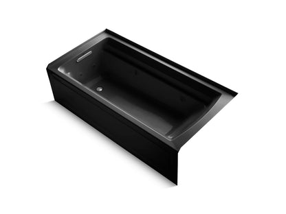 KOHLER K-1124-LA Archer 72" x 36" alcove whirlpool bath with alcove, left drain