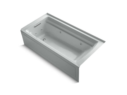 KOHLER K-1124-LA Archer 72" x 36" alcove whirlpool bath with alcove, left drain