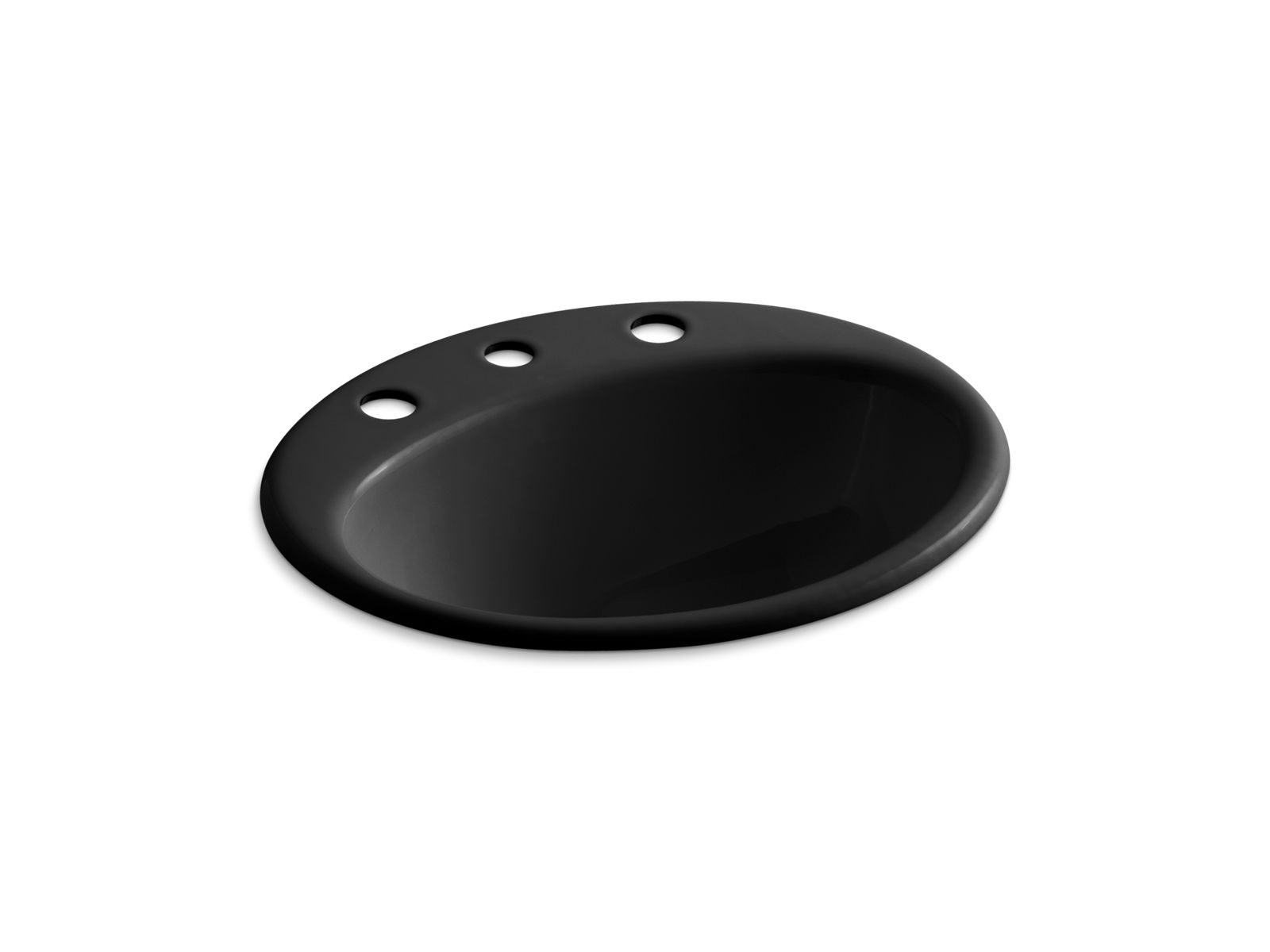KOHLER Farmington 19-1/4" oval drop-in bathroom sink