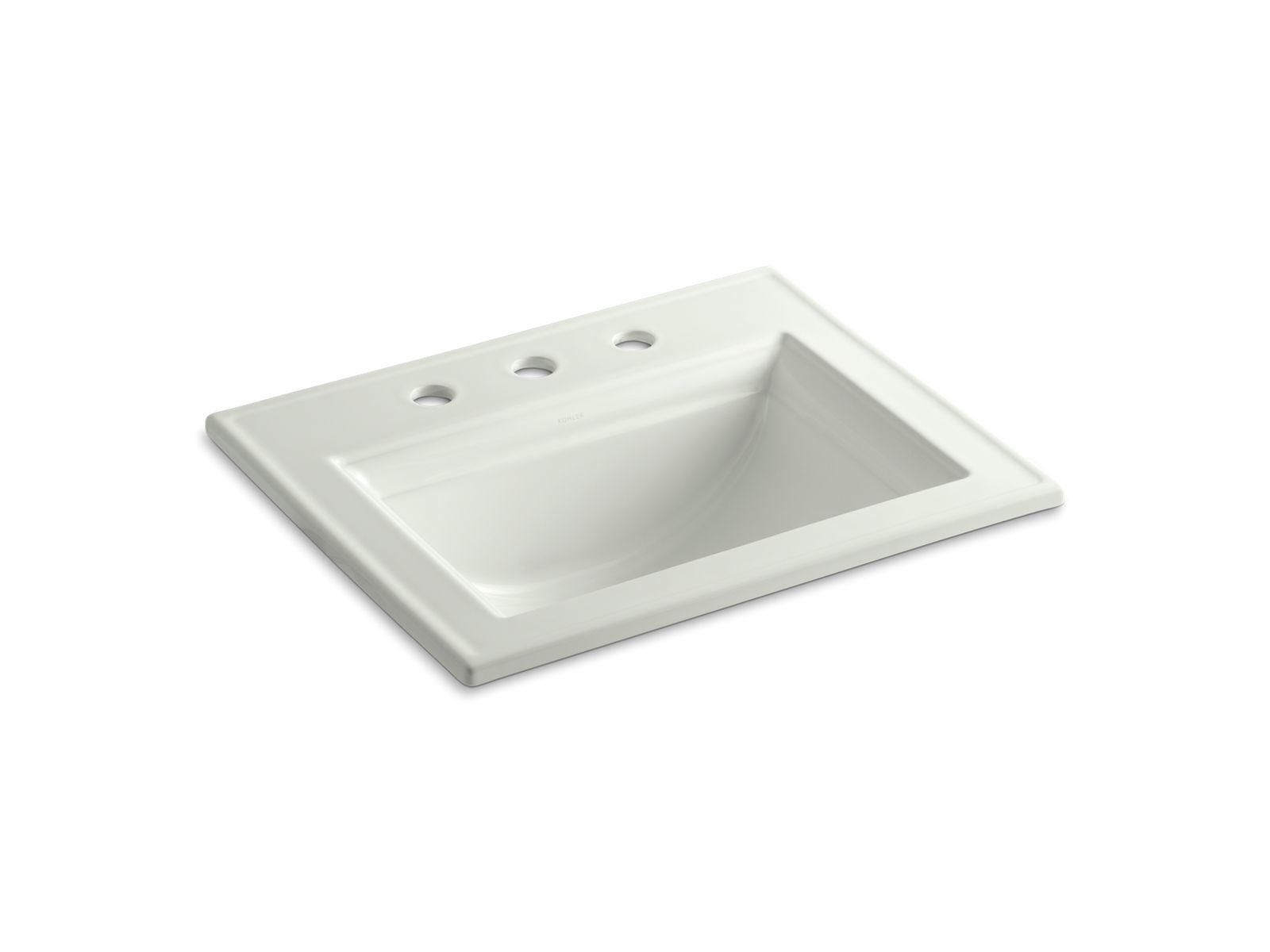 KOHLER Memoirs Stately 22-3/4" rectangular drop-in bathroom sink