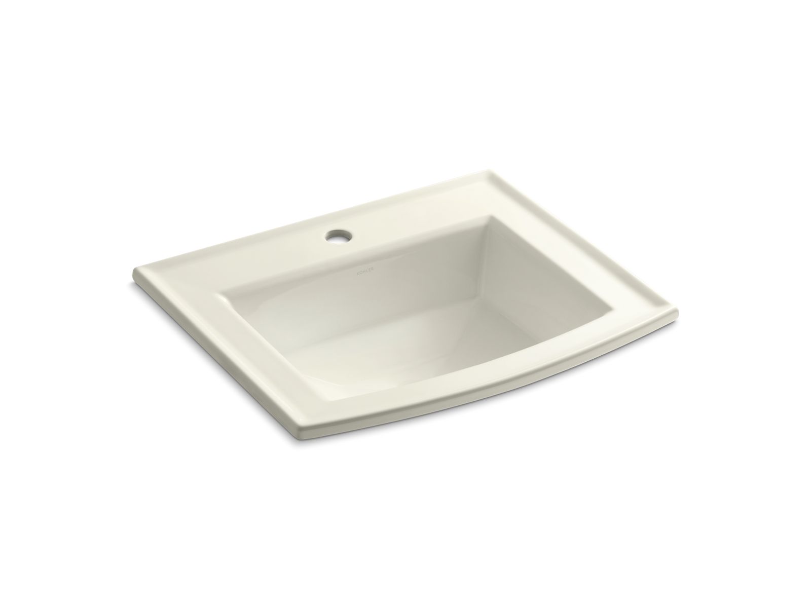 KOHLER Archer 22-3/4" rectangular drop-in bathroom sink
