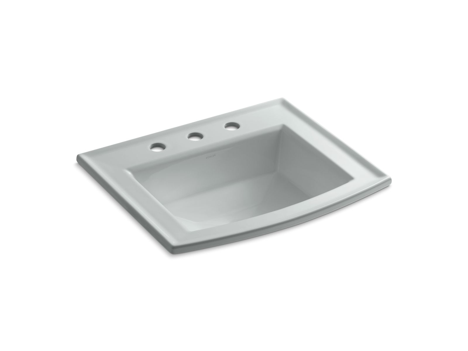 KOHLER Archer 22-3/4" rectangular drop-in bathroom sink