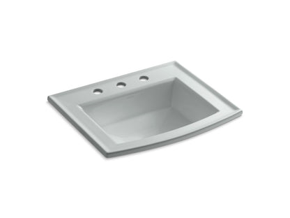 KOHLER Archer 22-3/4" rectangular drop-in bathroom sink