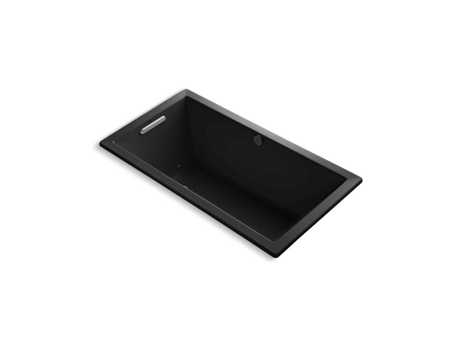 KOHLER K-1168-GH Underscore 60" x 32" drop-in Heated BubbleMassage air bath
