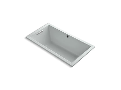 KOHLER K-1168-GHW Underscore 60" x 32" drop-in Heated BubbleMassage air bath with Bask heated surface