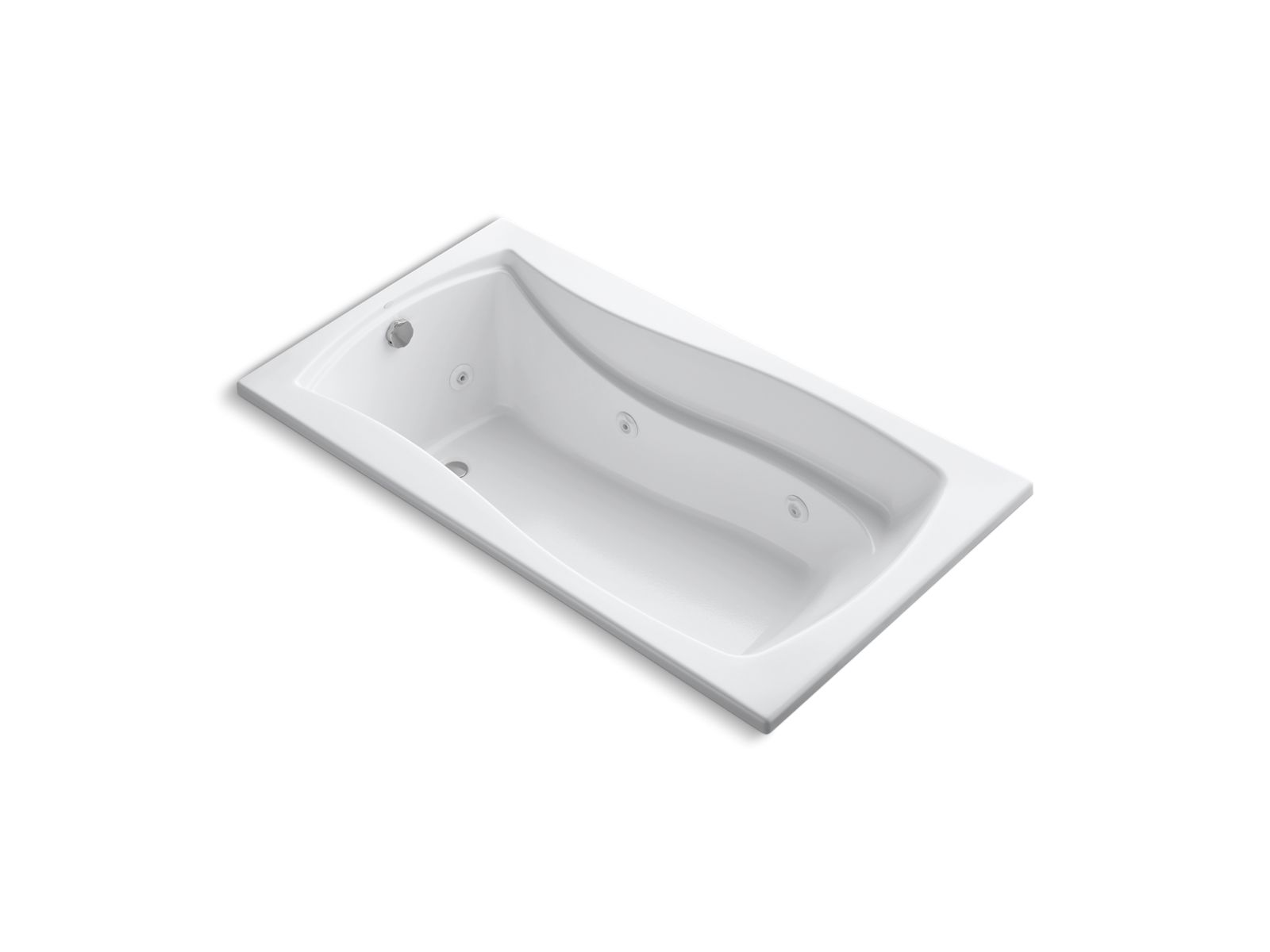 KOHLER K-1224 Mariposa 66" x 36" drop-in whirlpool bath