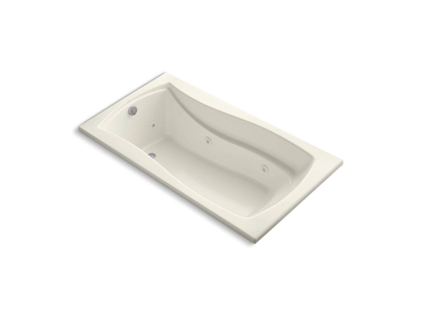KOHLER K-1224-CB Mariposa 66" x 35-7/8" drop-in whirlpool bath