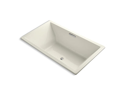 KOHLER K-1174-GH Underscore 72" x 42" drop-in Heated BubbleMassage air bath