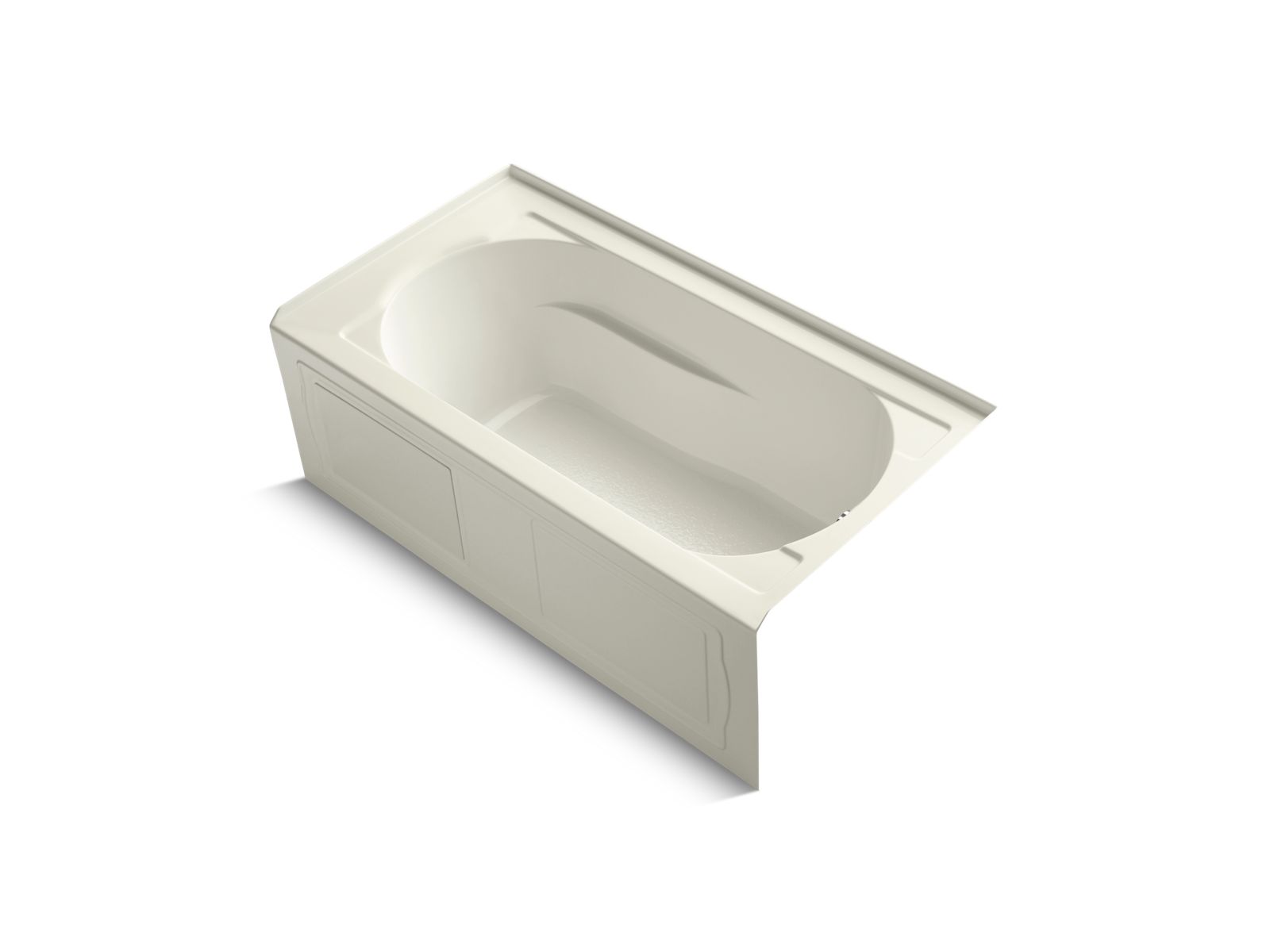 KOHLER K-1184-RA Devonshire 60" x 32" alcove bath, right drain