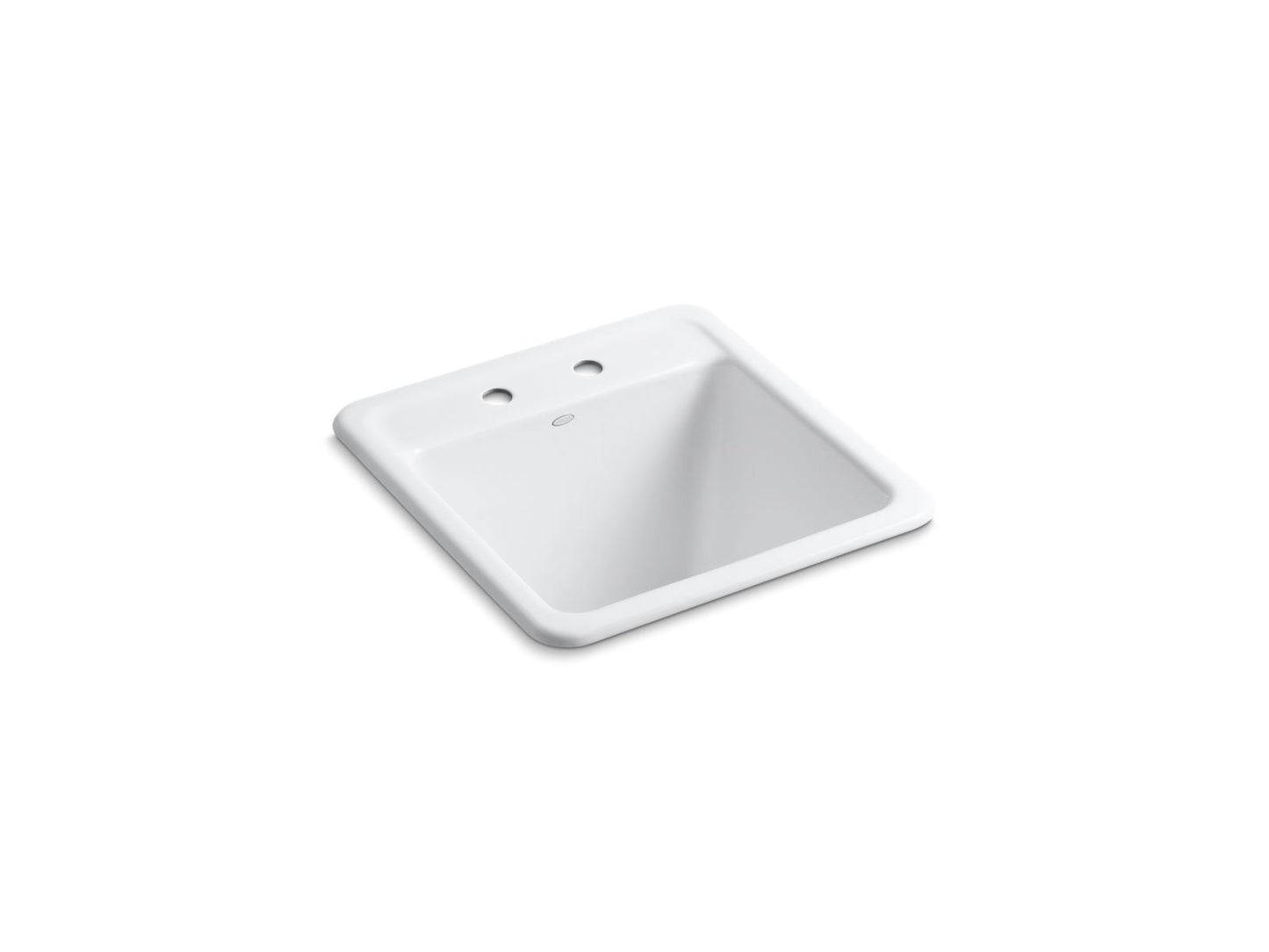 KOHLER K-19022-2 Park Falls 21" top-/undermount single-bowl utility sink