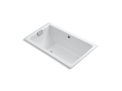 KOHLER K-856-GH0 Tea-for-Two 66" x 36" drop-in Heated BubbleMassage air bath