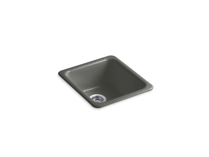 KOHLER K-6584 Iron/Tones 17" top-/undermount single-bowl bar sink