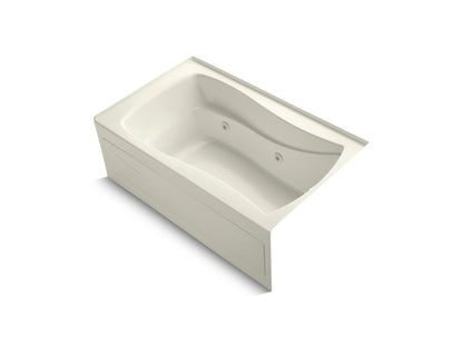KOHLER K-1239-HR Mariposa 60" x 36" alcove heated whirlpool, right drain